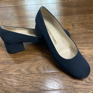 Martinez Valero low-heeled pumps, size 7.5